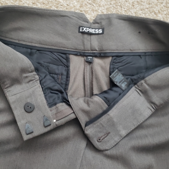 Express Editor Bermuda shorts size 2 gray - Picture 4 of 9